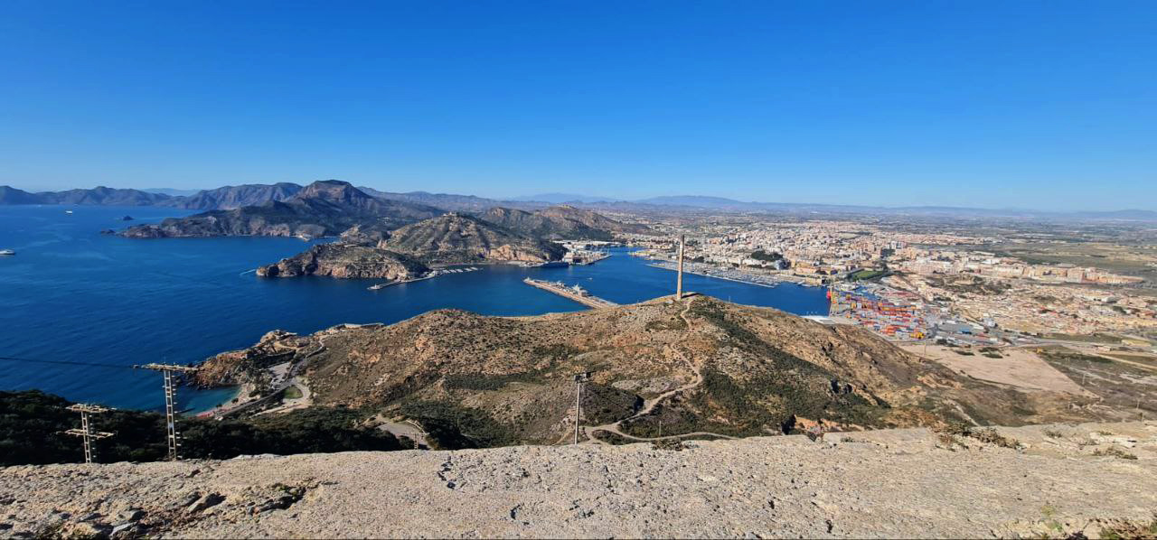 Entorno territorial y portuario de Cartagena